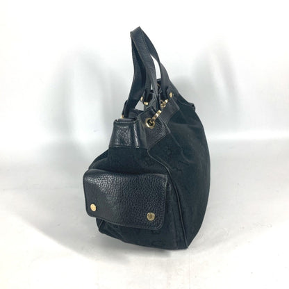 Bvlgari Canvas Black Shoulder Bags