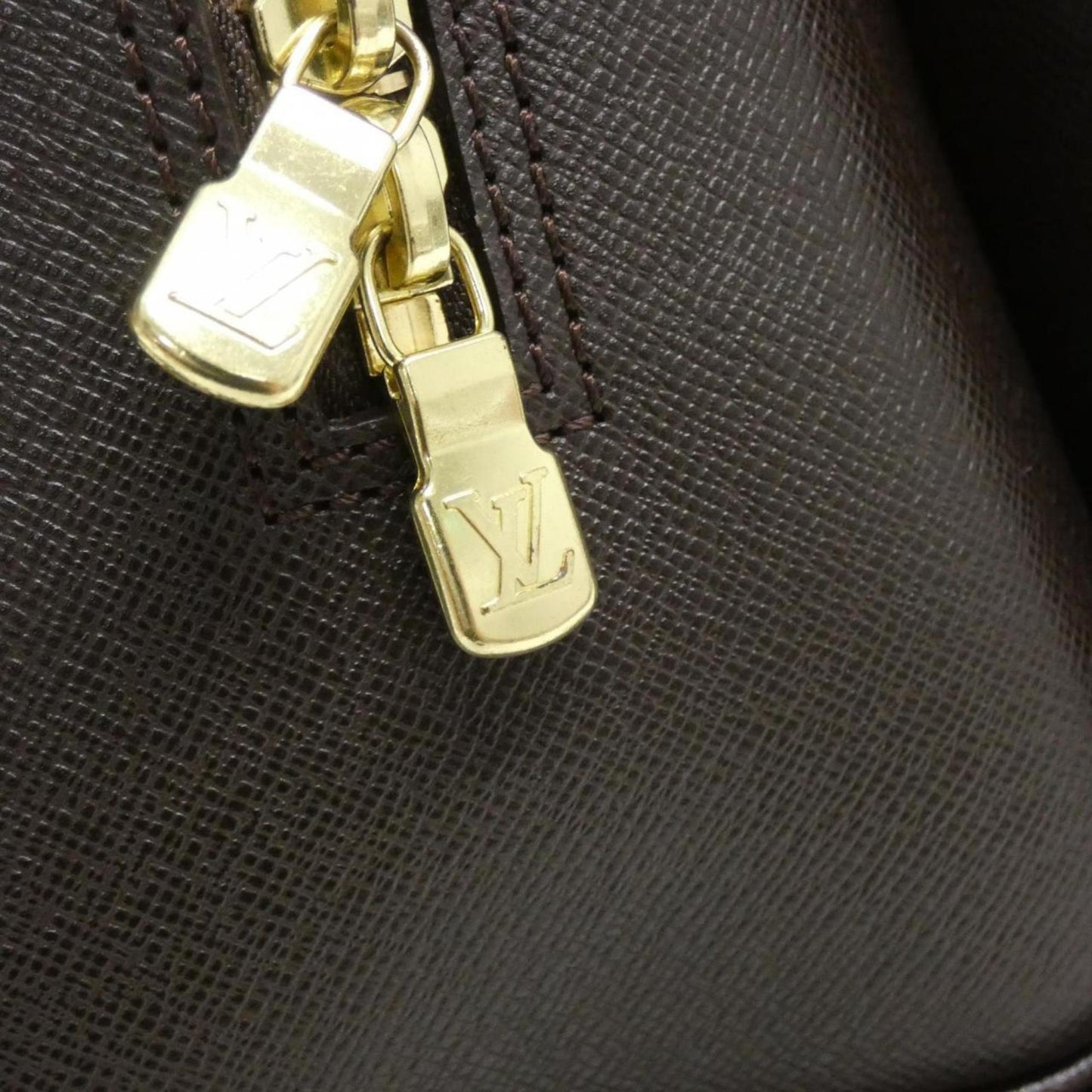 Louis Vuitton Coated Canvas Brown Handbags