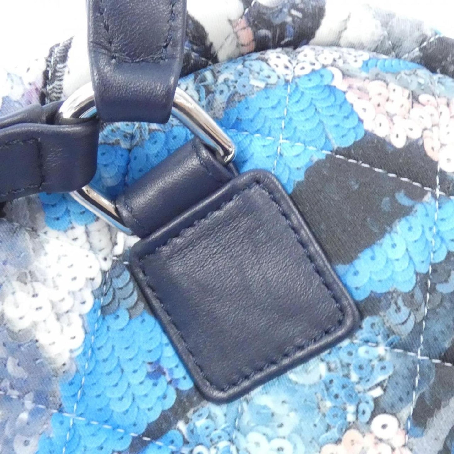 Chanel Canvas Blue Backpacks