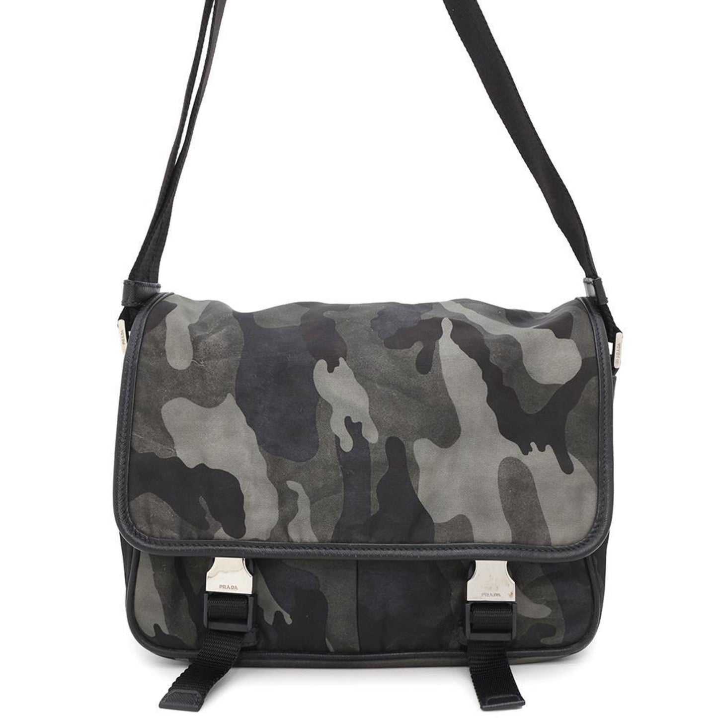 Prada Nylon Black Shoulder Bags
