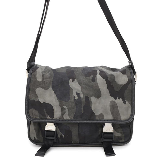 Prada Nylon Black Shoulder Bags