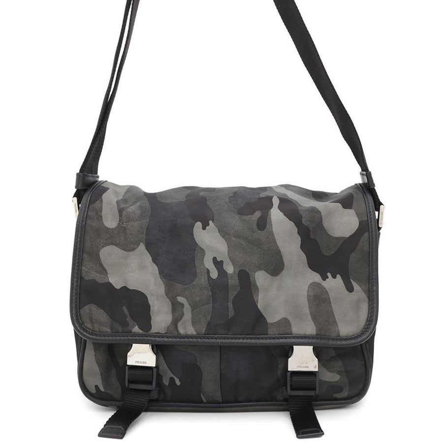 Prada Nylon Black Shoulder Bags