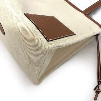 Loewe Canvas Brown Tote Bags