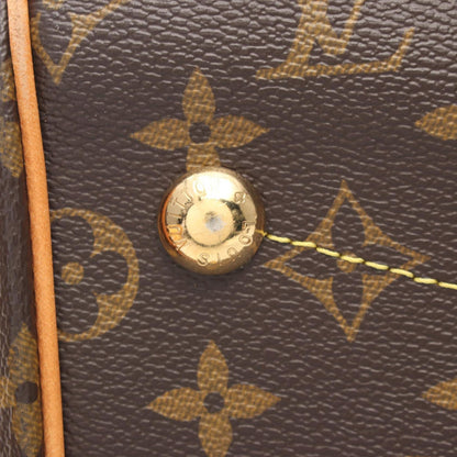 Louis Vuitton Coated Canvas Brown Handbags