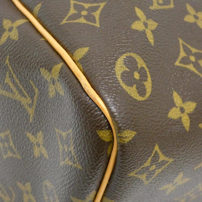 Louis Vuitton Coated Canvas Brown Travel Bags