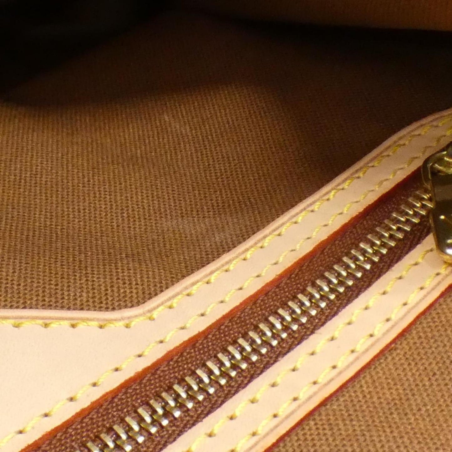 Louis Vuitton Coated Canvas Brown Handbags