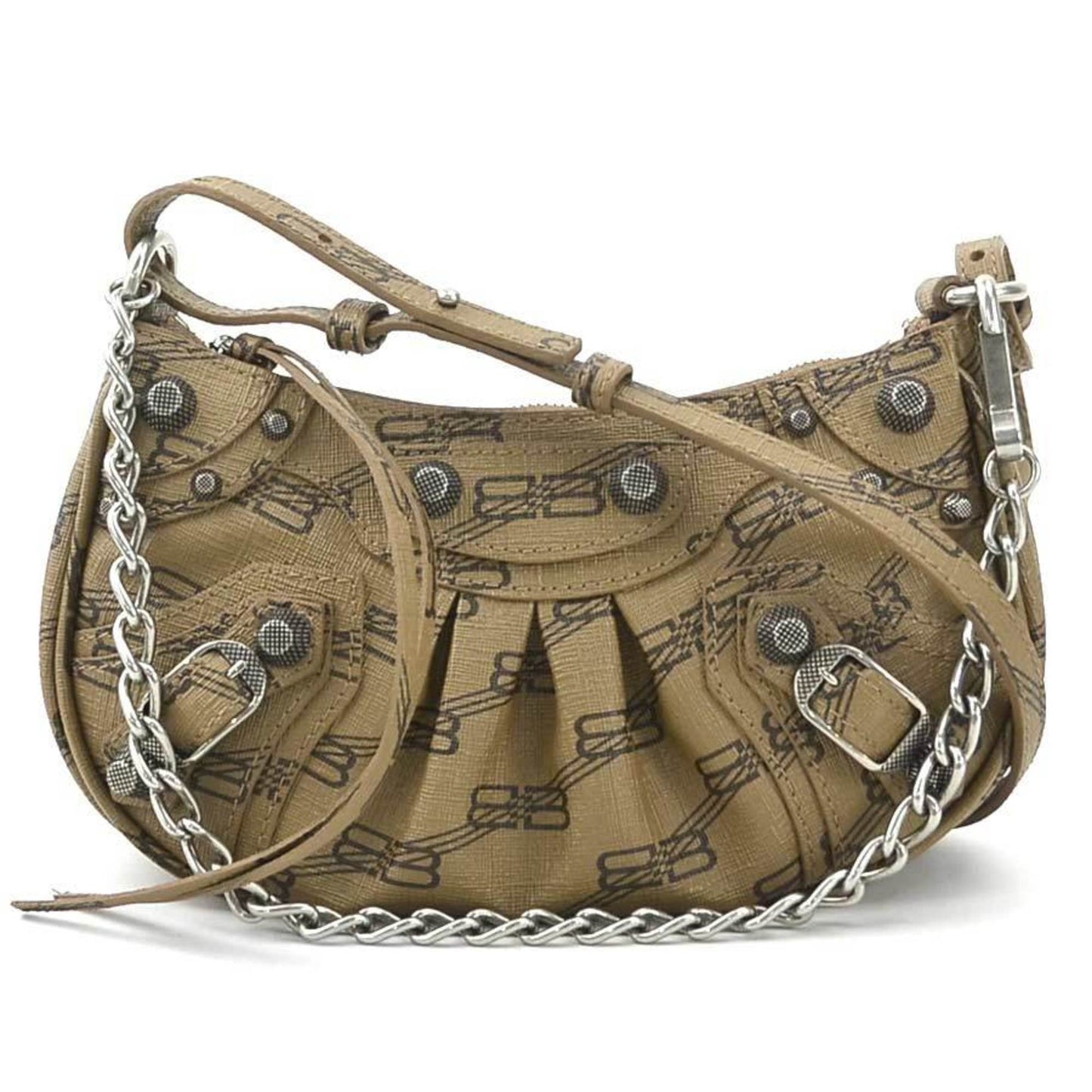 Balenciaga Pvc Brown Handbags