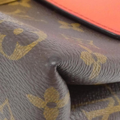 Louis Vuitton Coated Canvas Red Handbags
