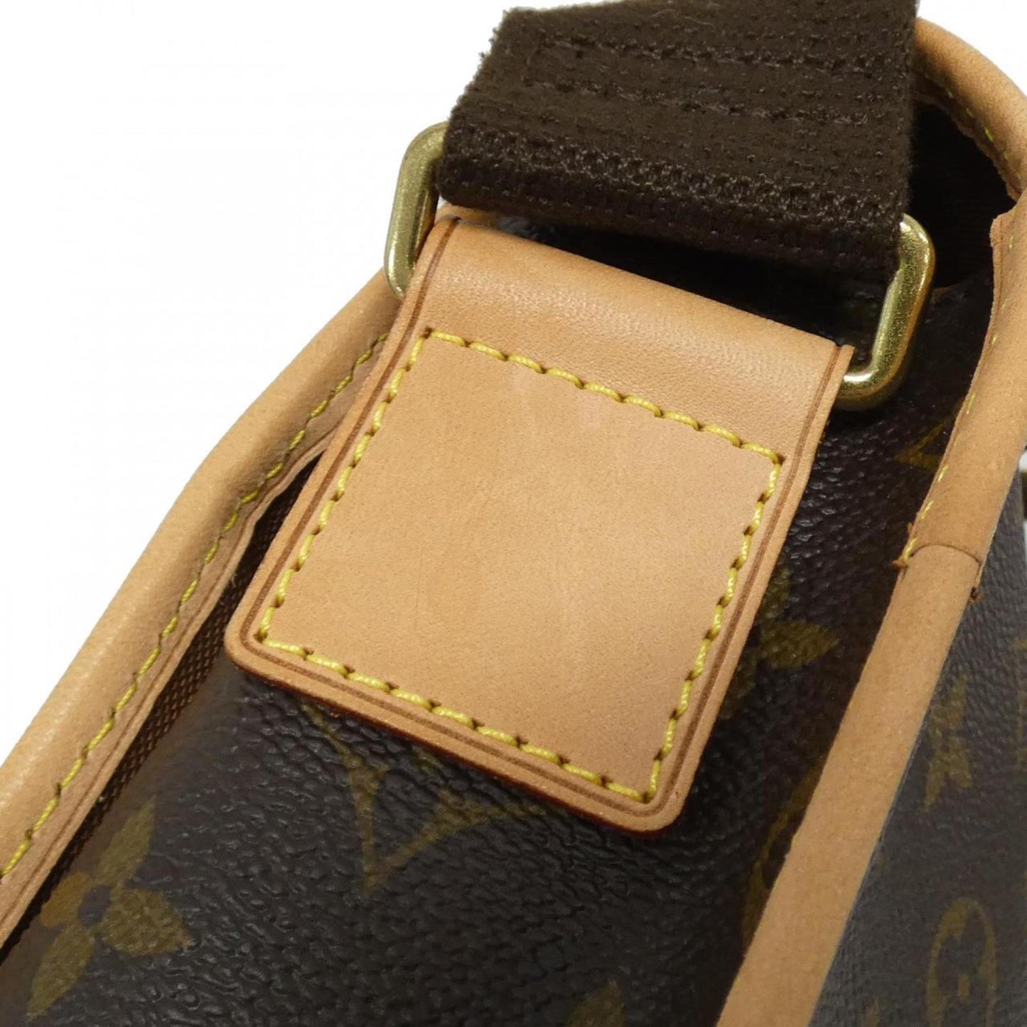 Louis Vuitton Coated Canvas Brown Shoulder Bags