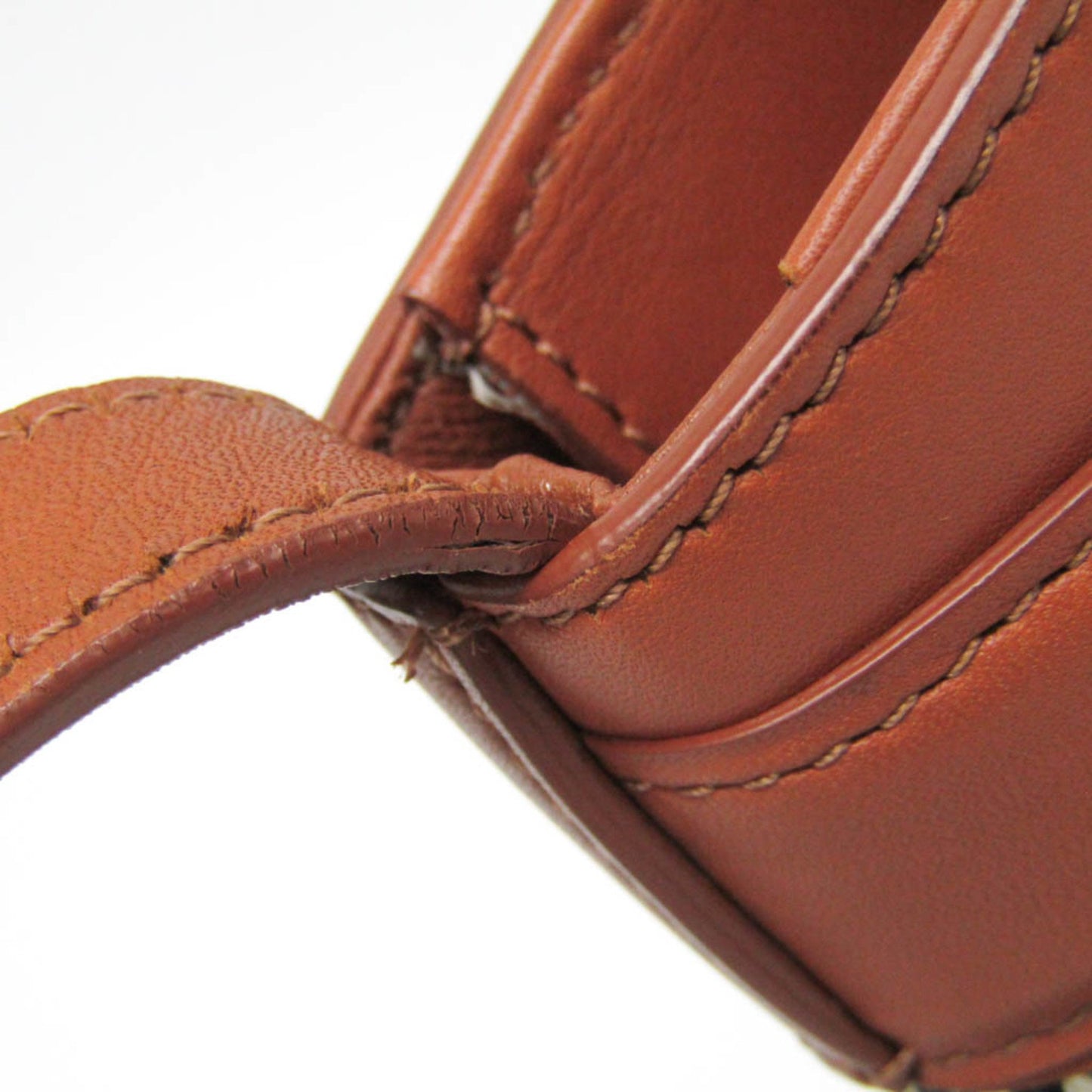 Celine Canvas Brown Shoulder Bags