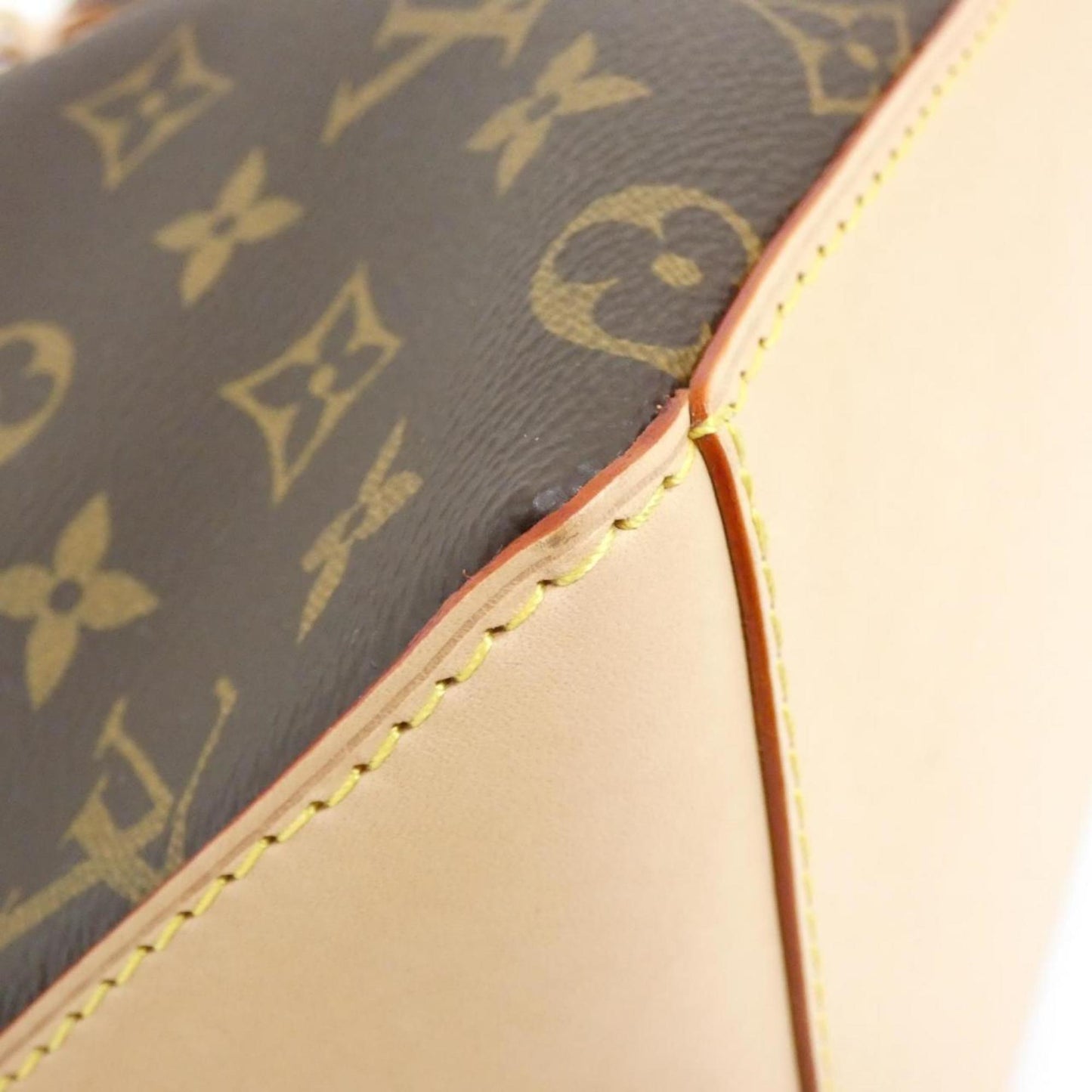 Louis Vuitton Coated Canvas Brown Shoulder Bags
