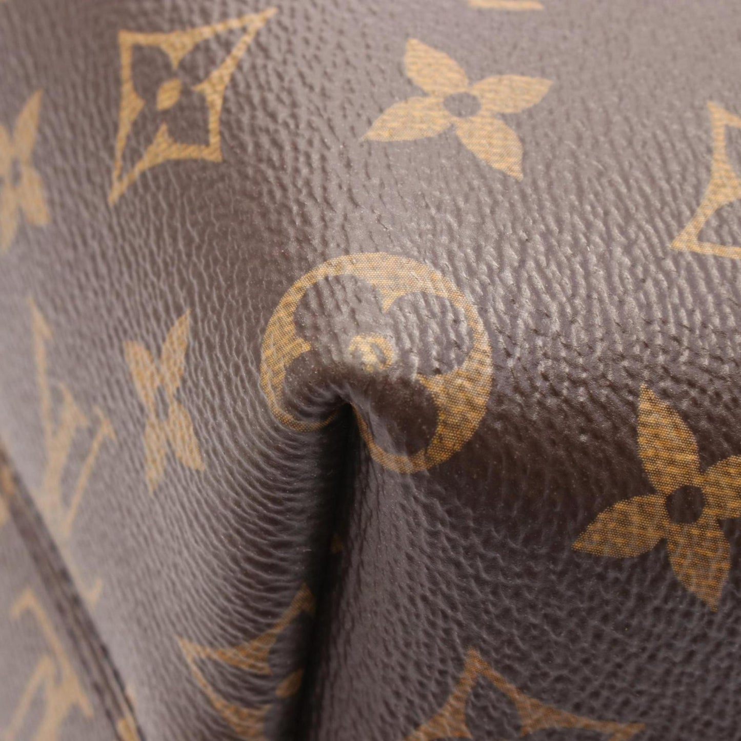 Louis Vuitton Coated Canvas Brown Handbags