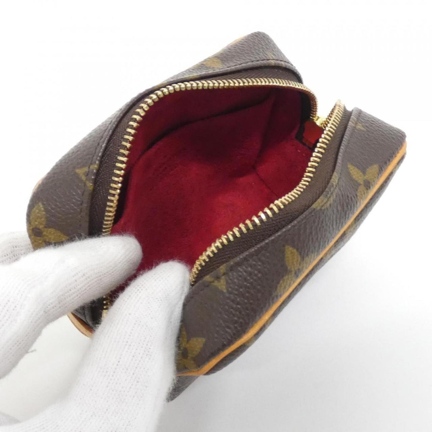 Louis Vuitton Coated Canvas Brown Small Bags