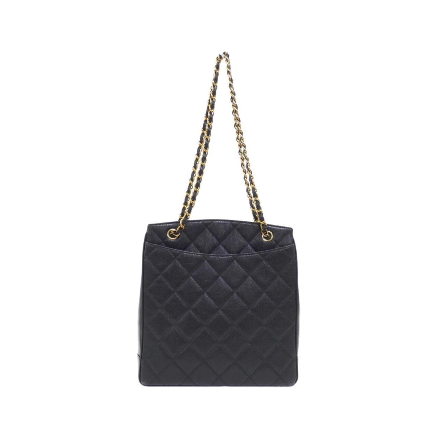 Chanel Calfskin Black Shoulder Bags
