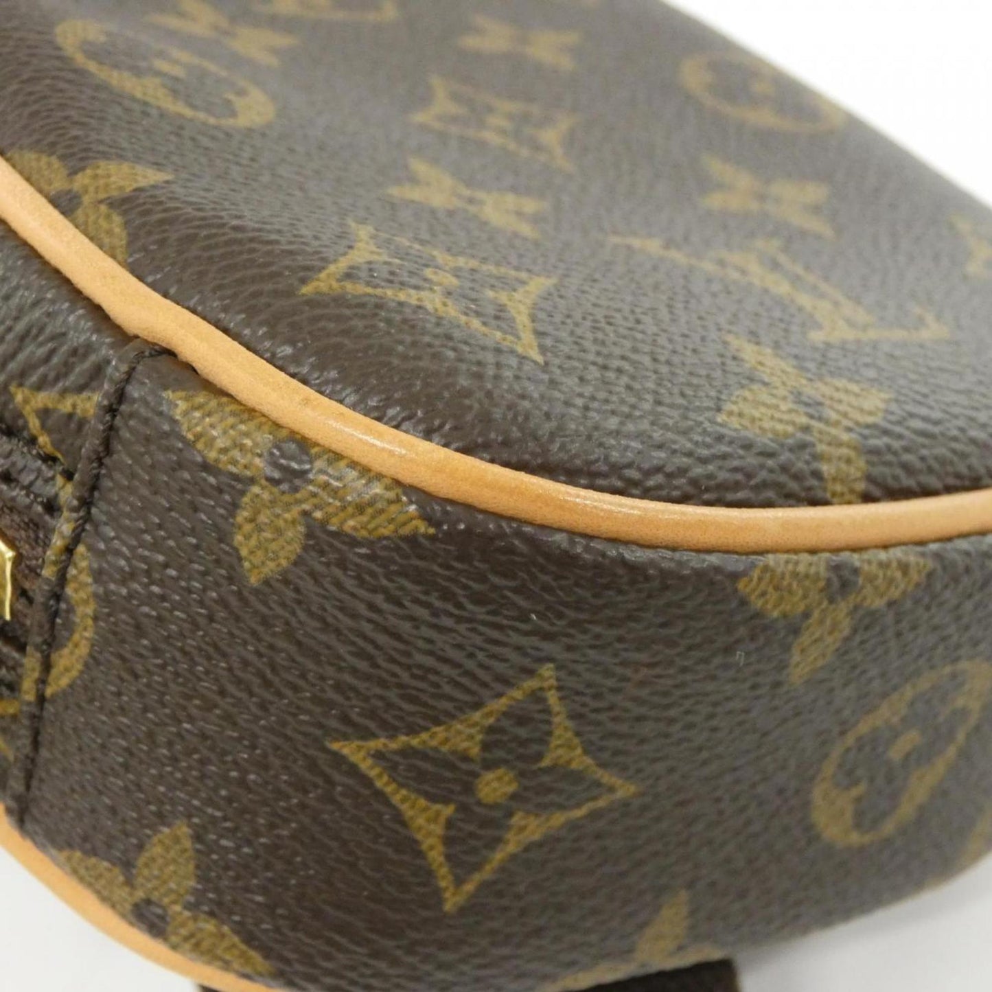 Louis Vuitton Coated Canvas Brown Shoulder Bags