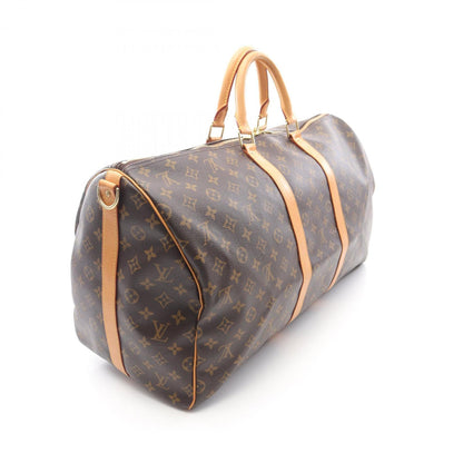Louis Vuitton Coated Canvas Brown Travel Bags