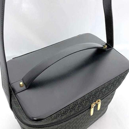 Loewe Canvas Black Shoulder Bags