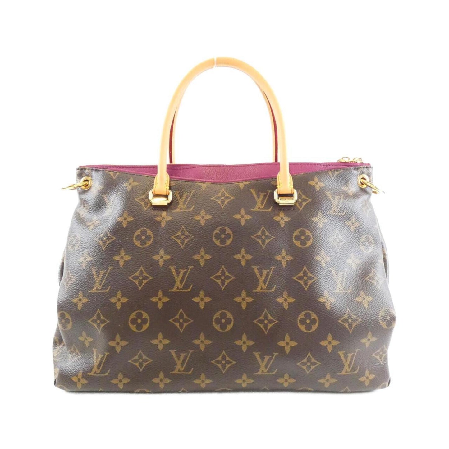 Louis Vuitton Coated Canvas Brown Handbags