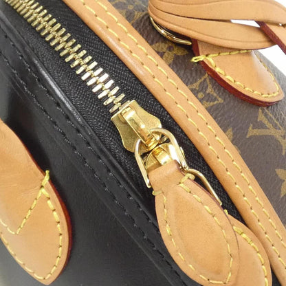 Louis Vuitton Coated Canvas Black Handbags