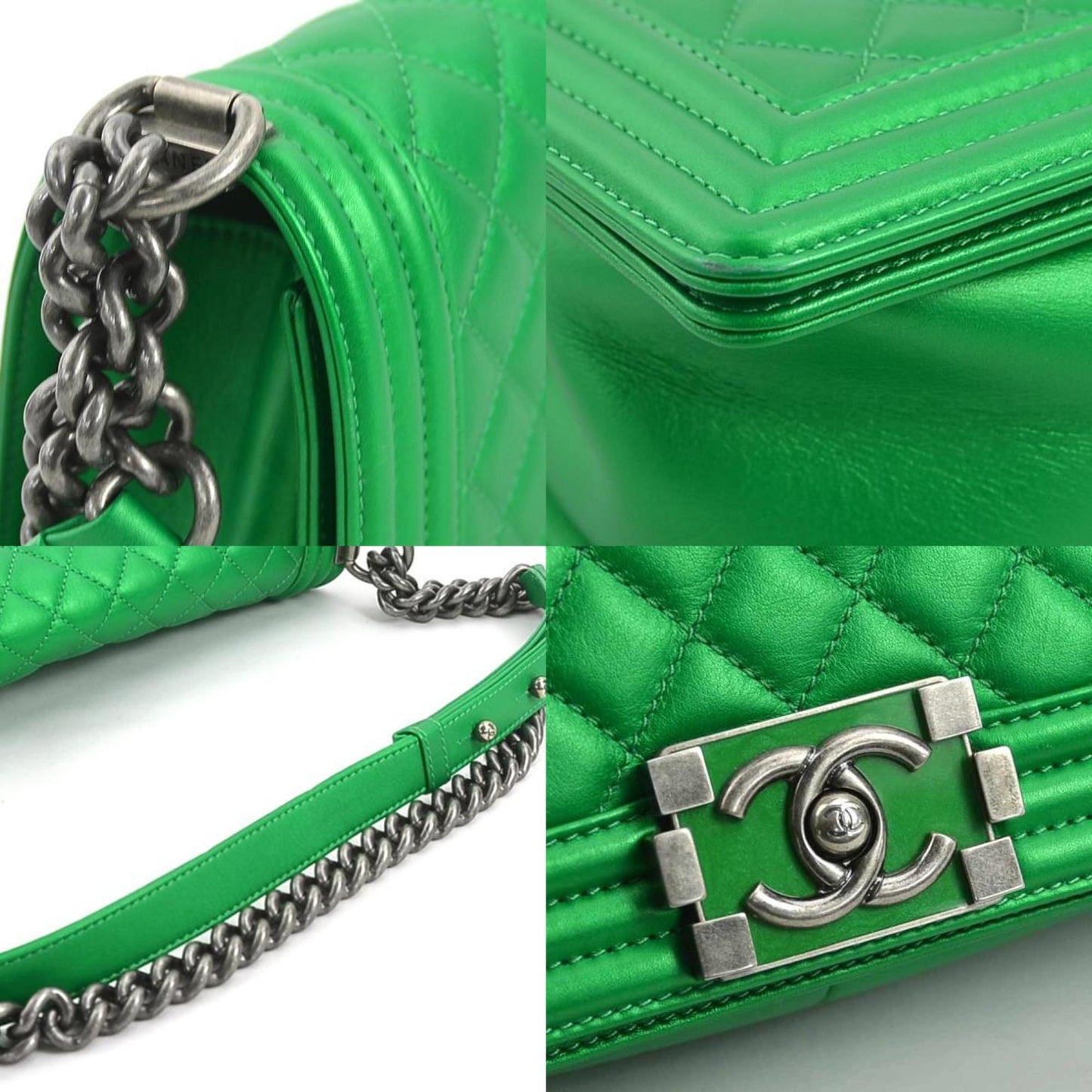 Chanel Others Green Shoulder Bags