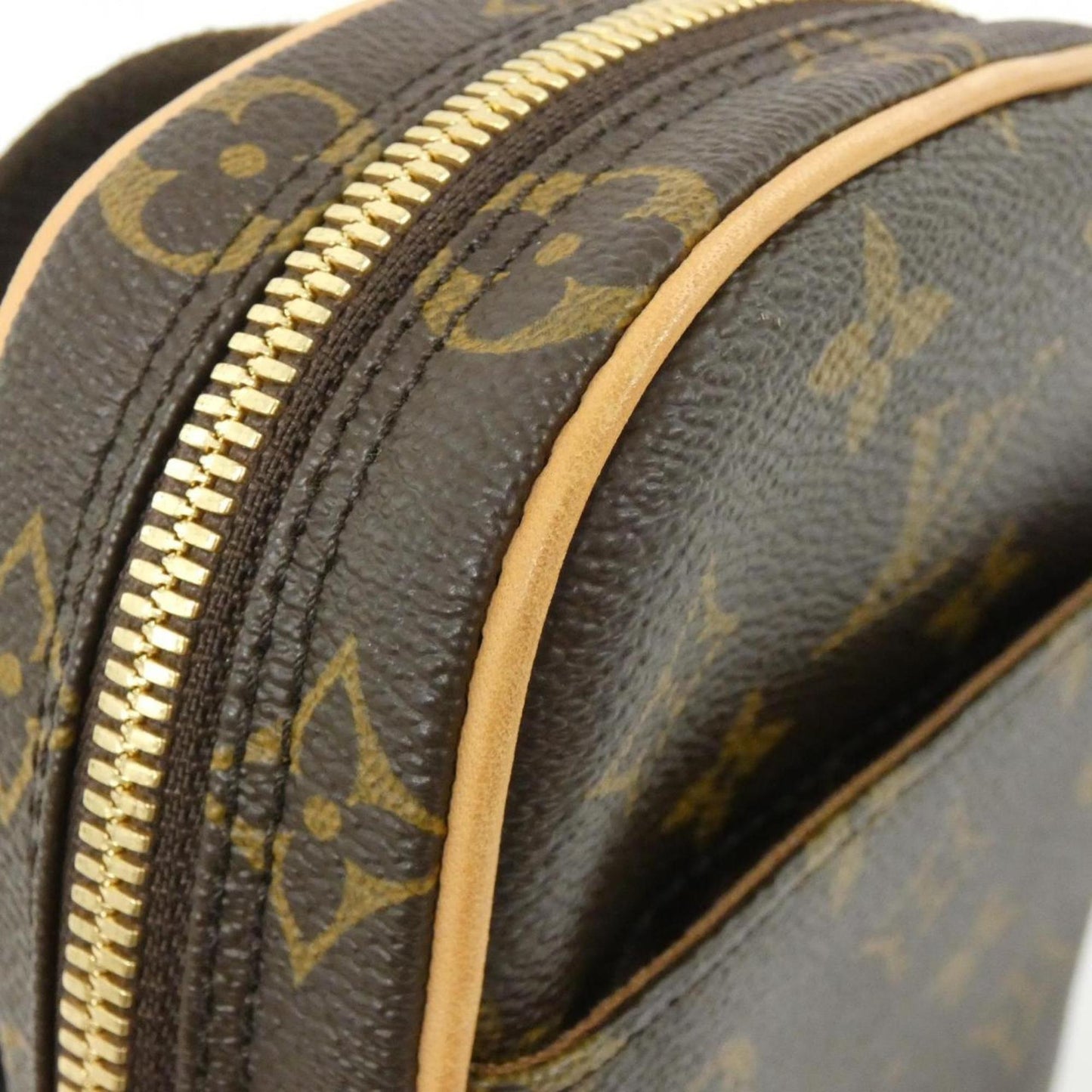 Louis Vuitton Coated Canvas Brown Shoulder Bags