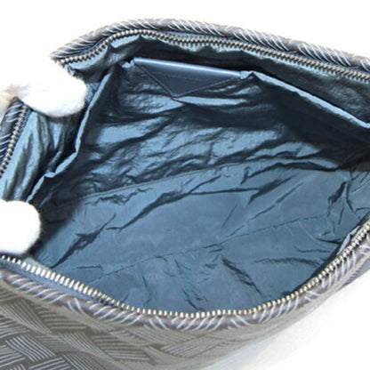 Bottega Veneta Nylon Gray Clutch Bags