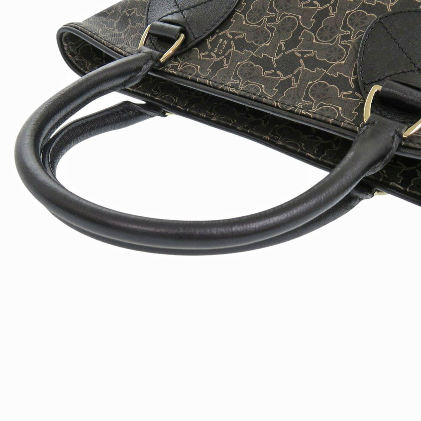 Celine Pvc Black Handbags