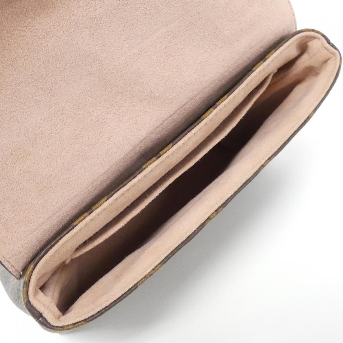 Louis Vuitton Coated Canvas Brown Handbags