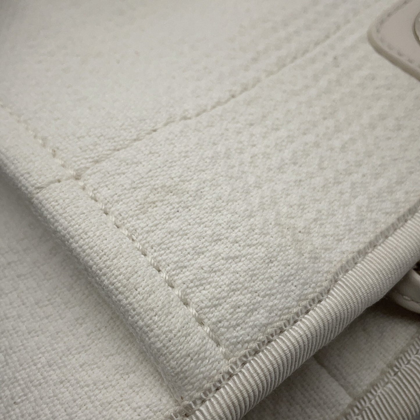 Chanel Canvas White Shoulder Bags