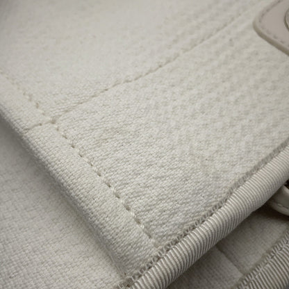 Chanel Canvas White Shoulder Bags