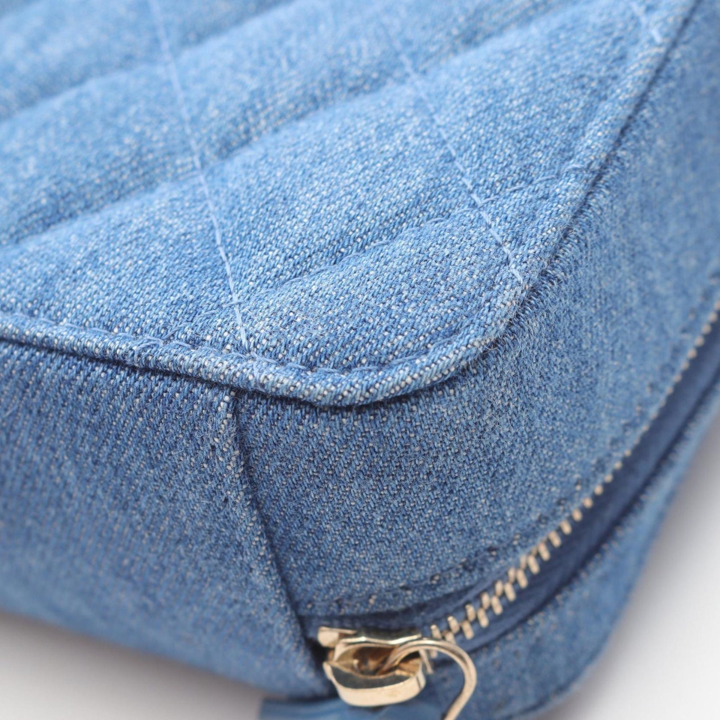 Chanel Denim Blue Shoulder Bags
