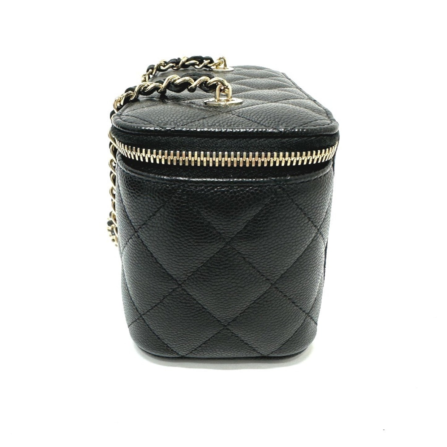 Chanel Calfskin Black Shoulder Bags