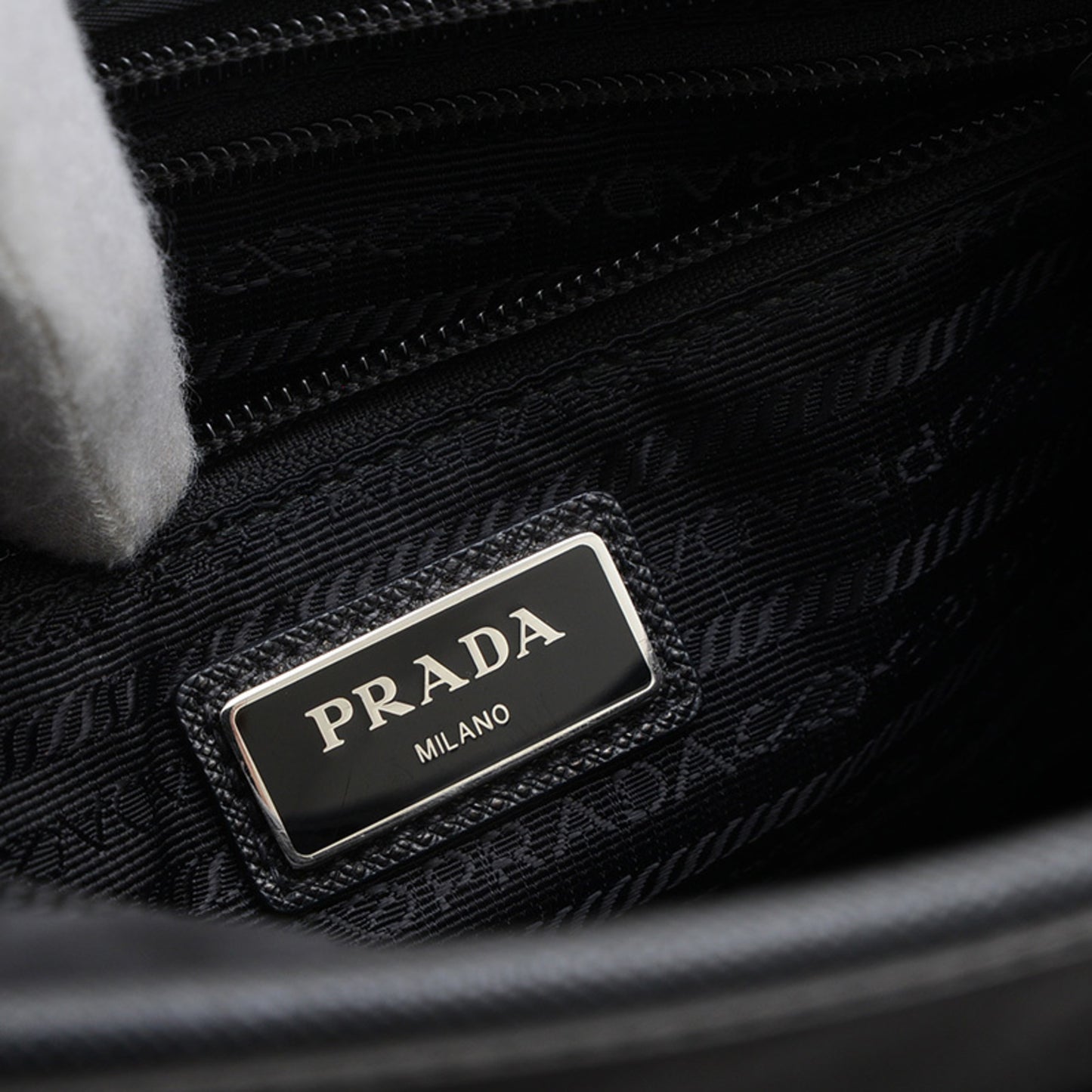 Prada Nylon Black Shoulder Bags