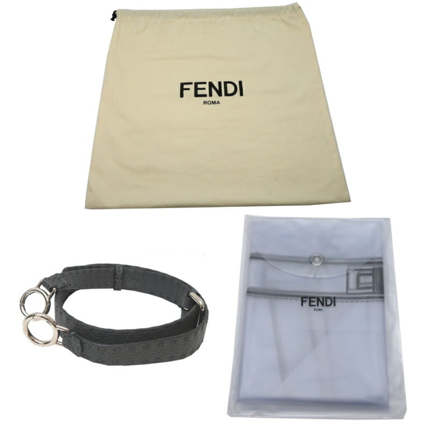 Fendi Others Gray Handbags