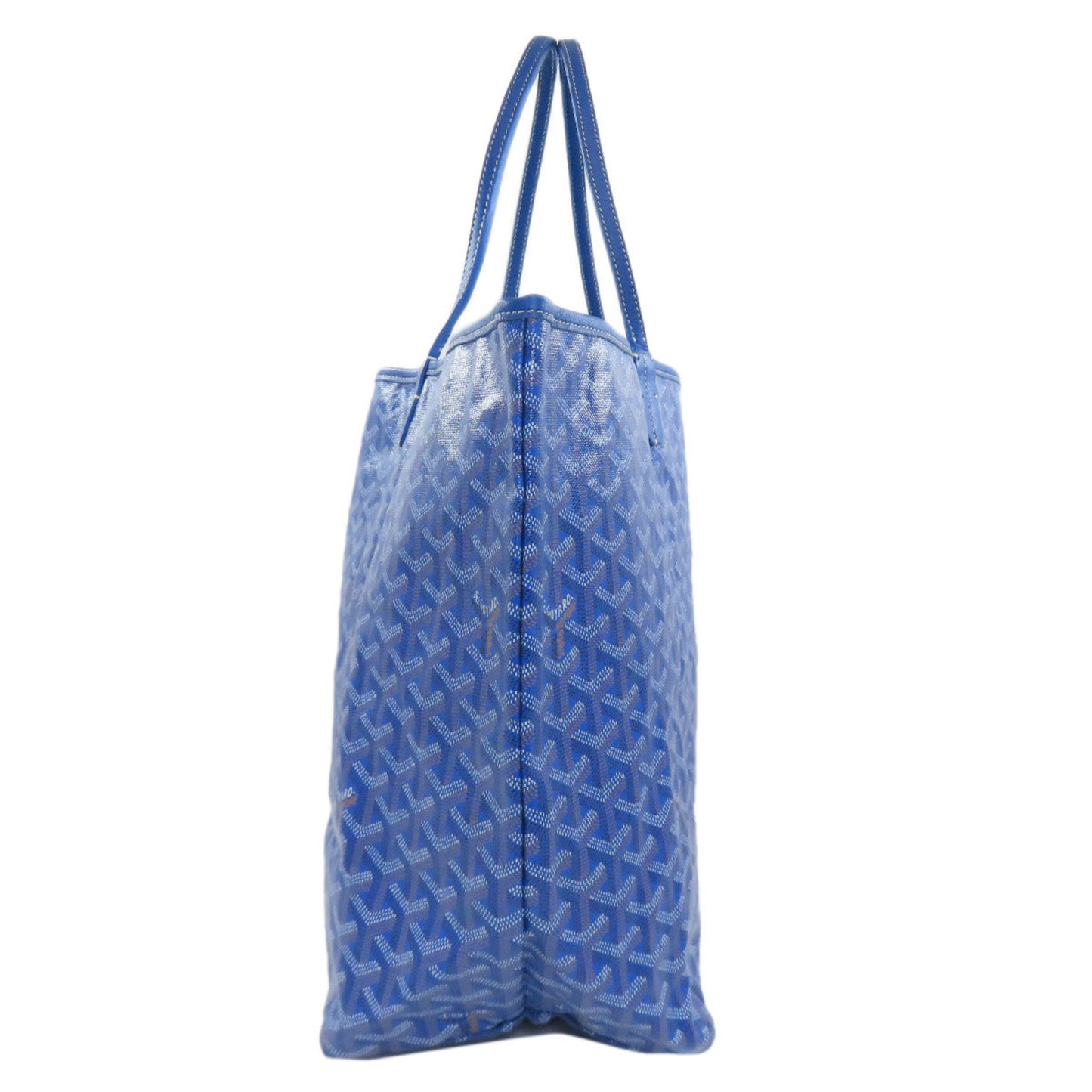 Goyard Coated Canvas Blue Tote Bags