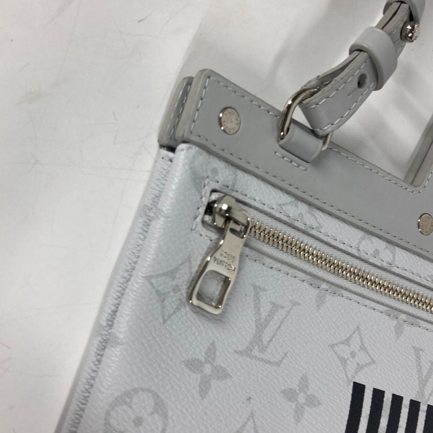 Louis Vuitton Monogram Canvas White Handbags