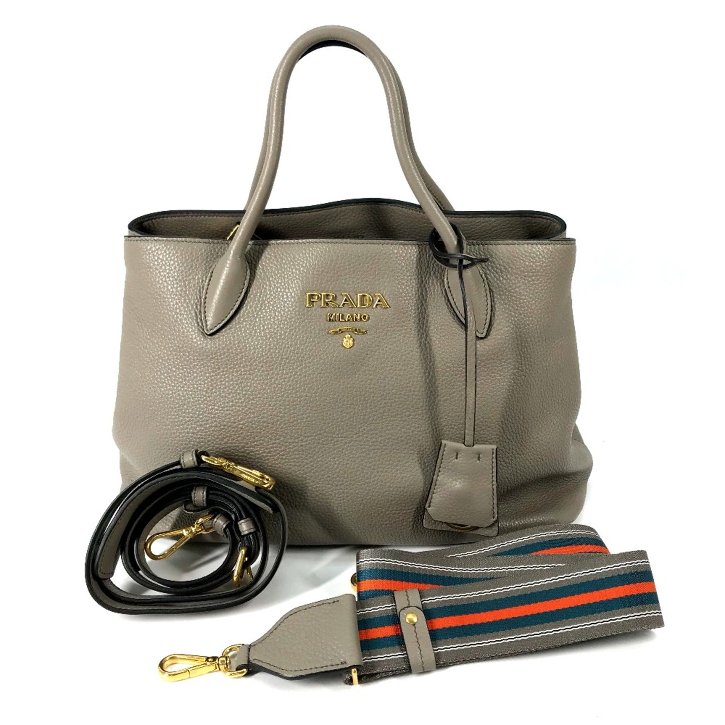 Prada Others Gray Shoulder Bags