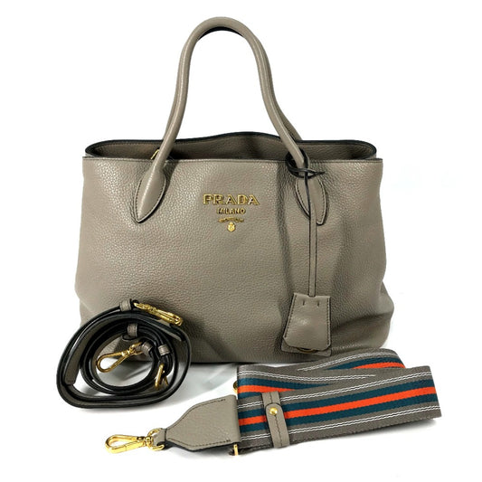 Prada Others Gray Shoulder Bags