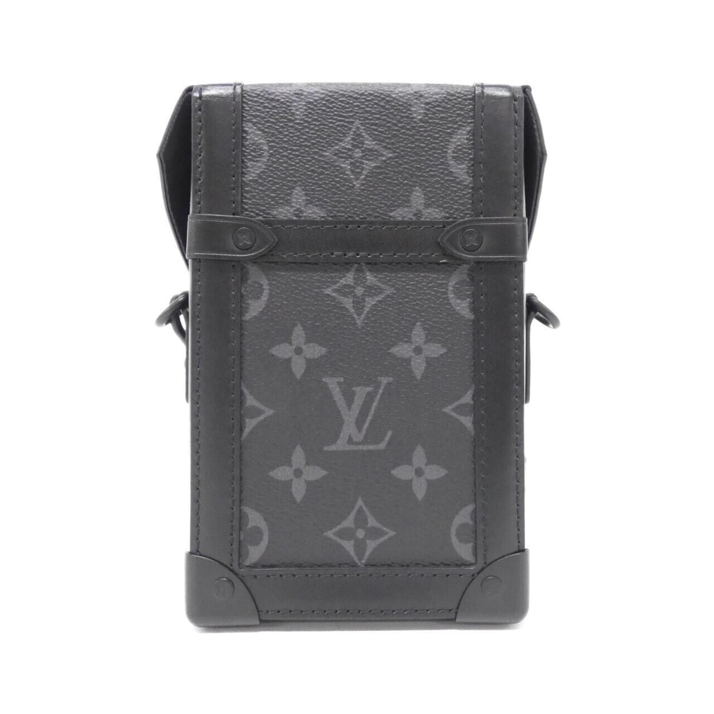 Louis Vuitton Coated Canvas Black Shoulder Bags