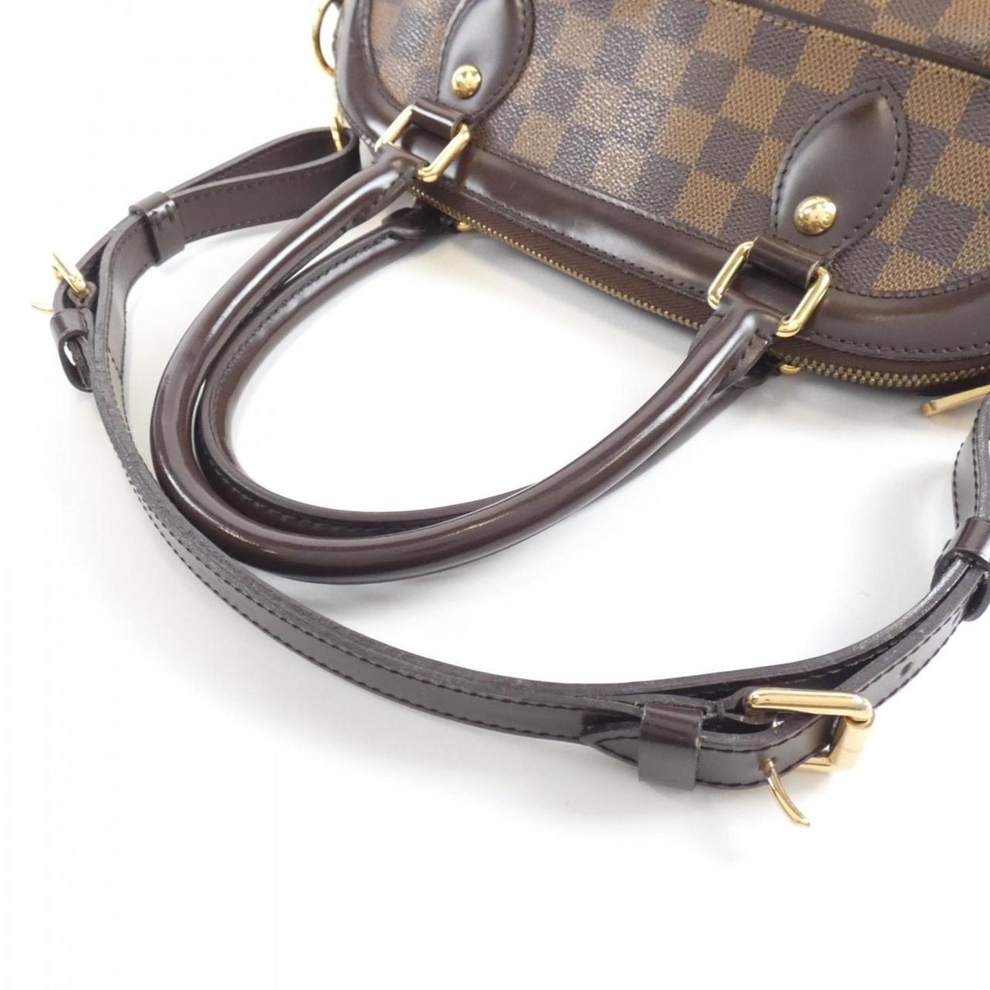 Louis Vuitton Coated Canvas Brown Handbags