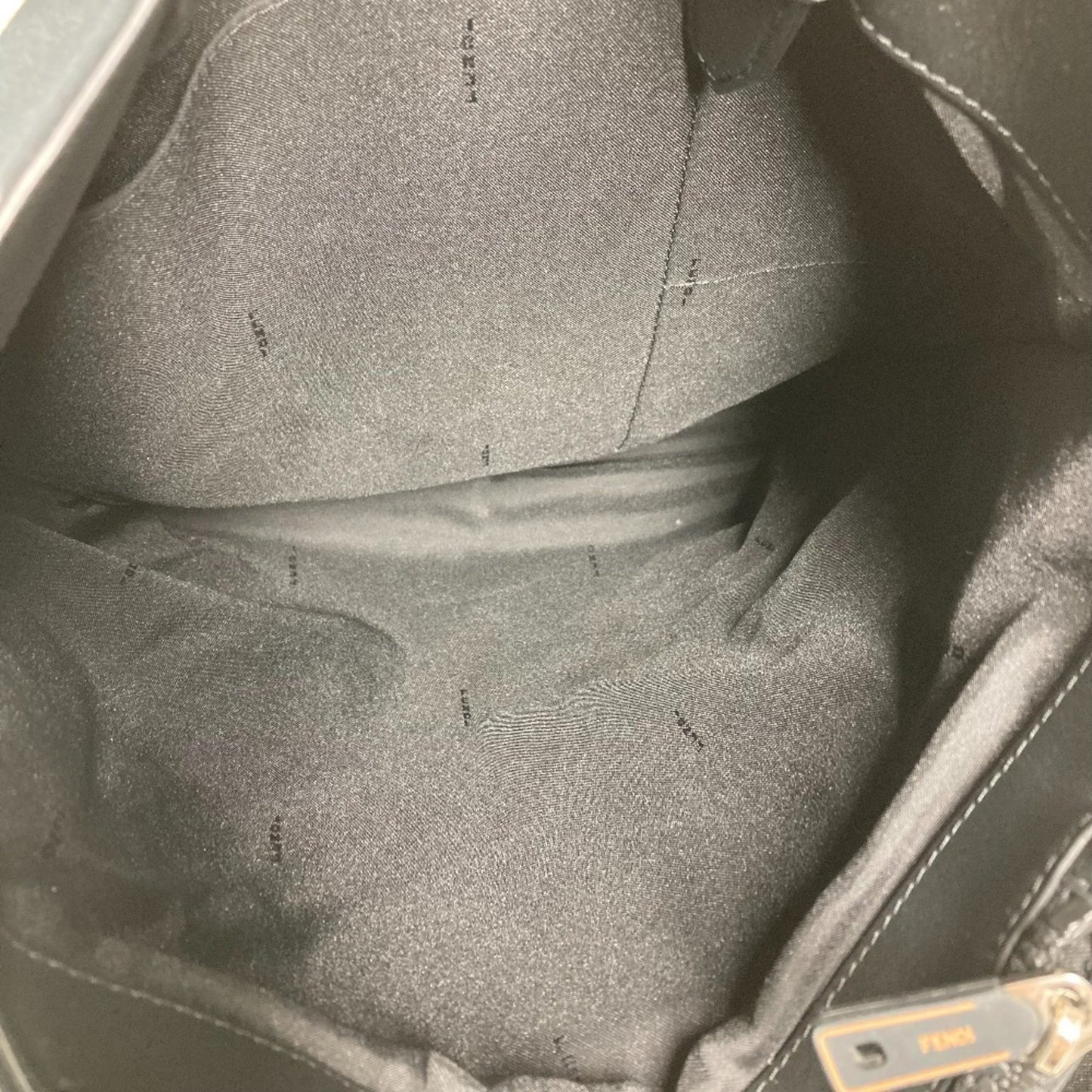 Fendi Canvas Black Shoulder Bags