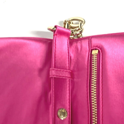 Bvlgari Satin Pink Clutch Bags
