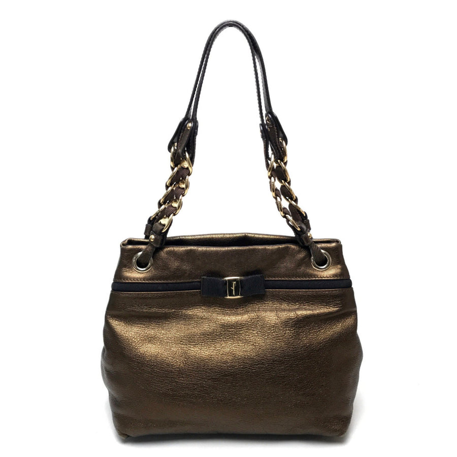 Salvatore Ferragamo Others Gold Tote Bags