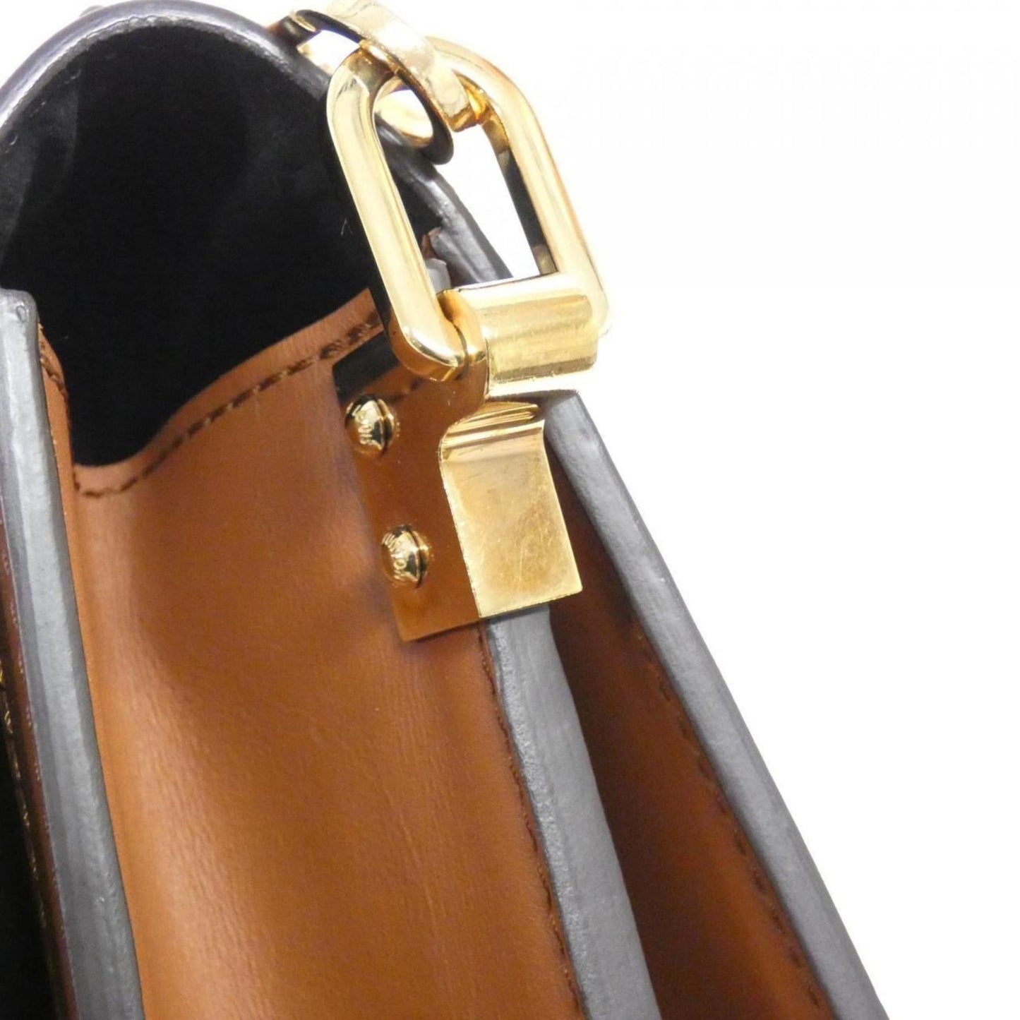 Louis Vuitton Coated Canvas Brown Shoulder Bags