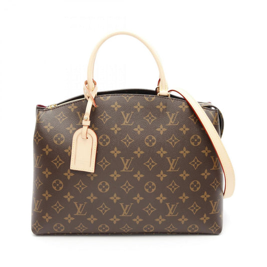 Louis Vuitton Coated Canvas Brown Handbags