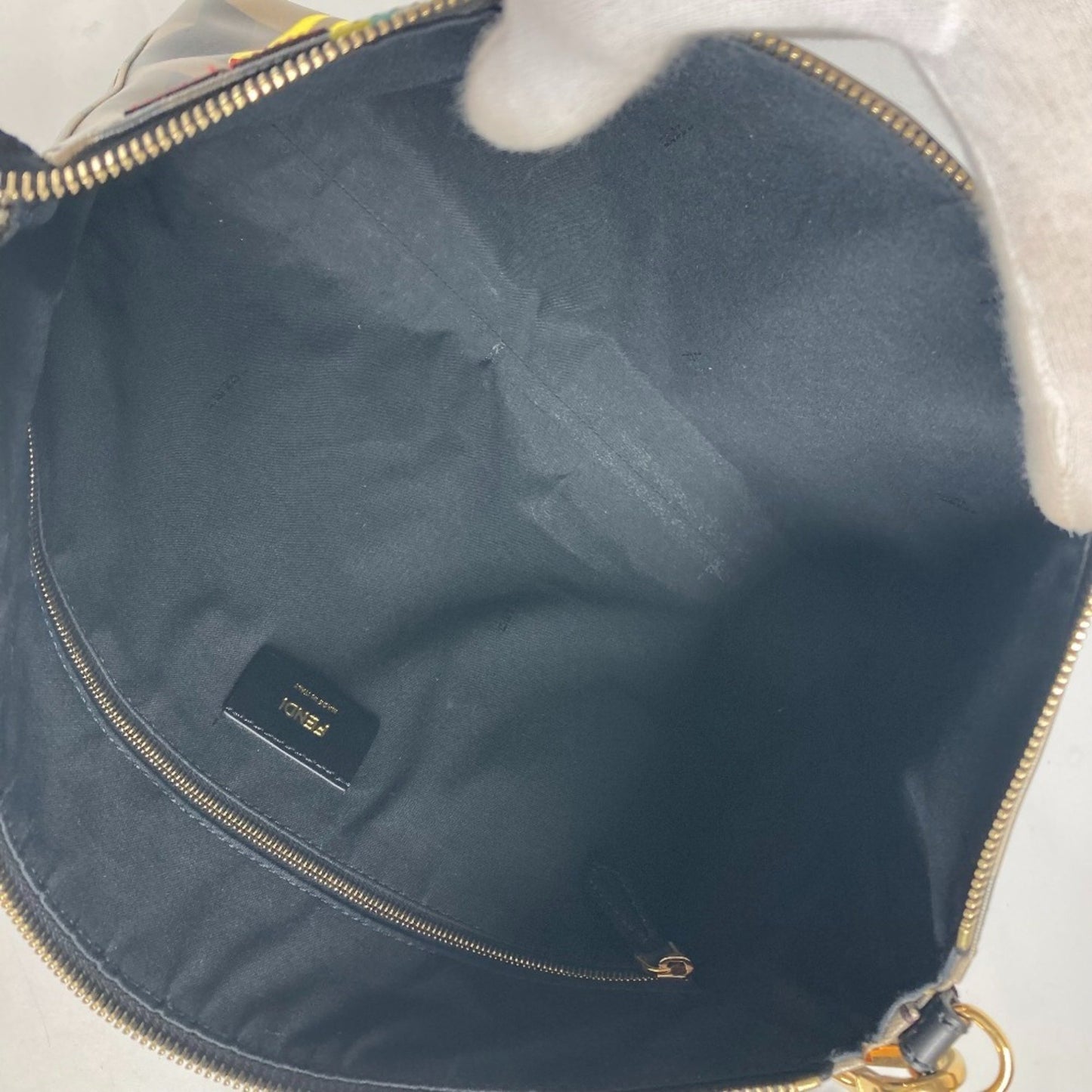 Fendi Pvc Brown Shoulder Bags