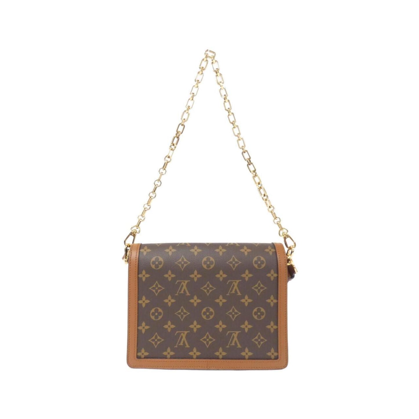 Louis Vuitton Coated Canvas Brown Shoulder Bags