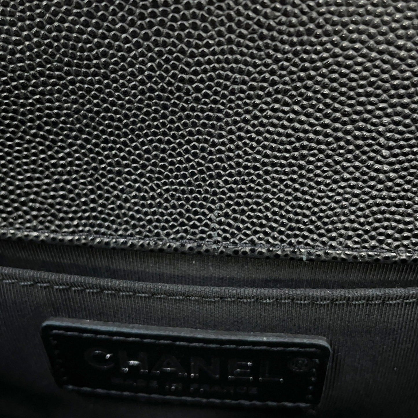 Chanel Calfskin Black Shoulder Bags