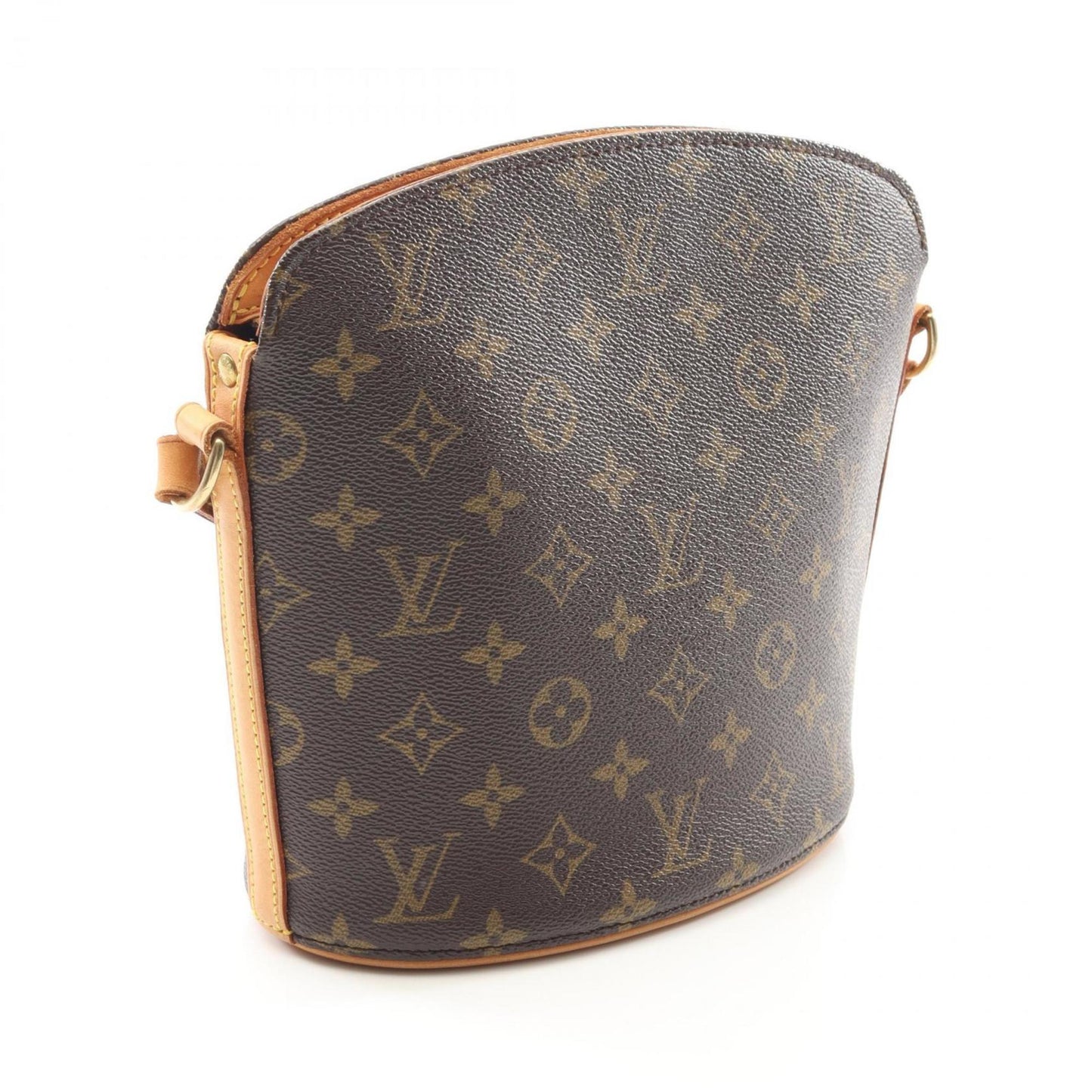 Louis Vuitton Coated Canvas Brown Shoulder Bags
