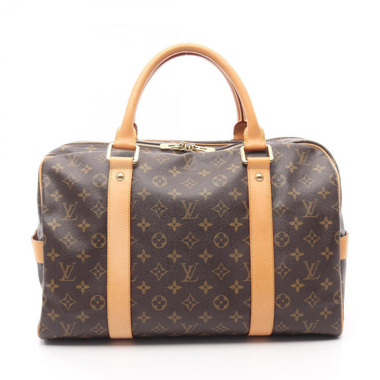 Louis Vuitton Coated Canvas Brown Travel Bags